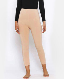 Thermal Spandex Legging Stretchable For Ladies Skin Color