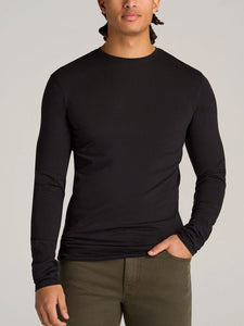 Roundneck Spandex Longsleeves Sweatshirt